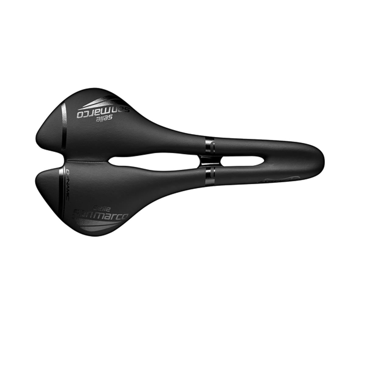 Selle San Marco Aspide Open-Fit Dynamic Saddle Black/Black / NARROW (S2)