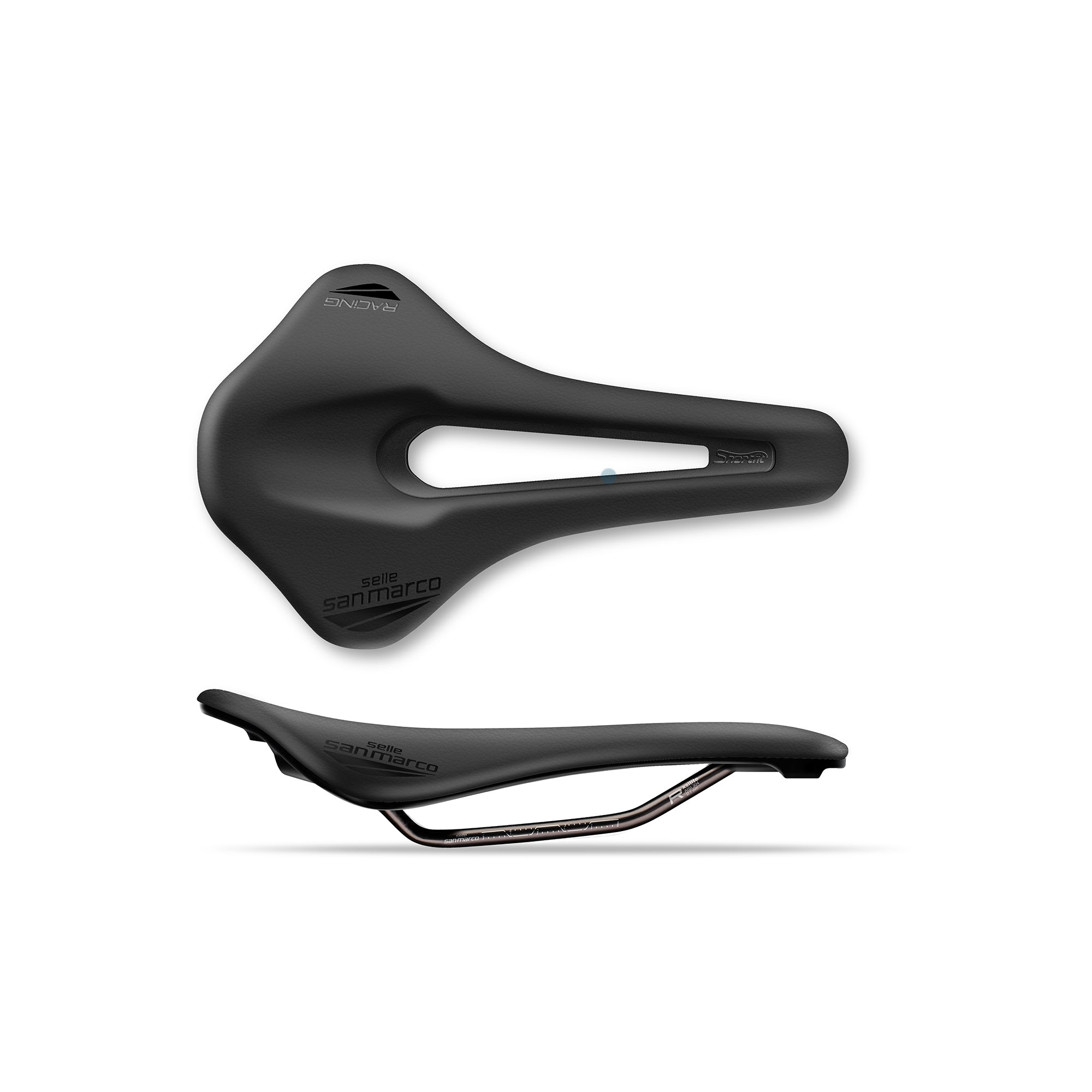 Selle San Marco Shortfit 2.0 Racing Saddle Black/Black / S3