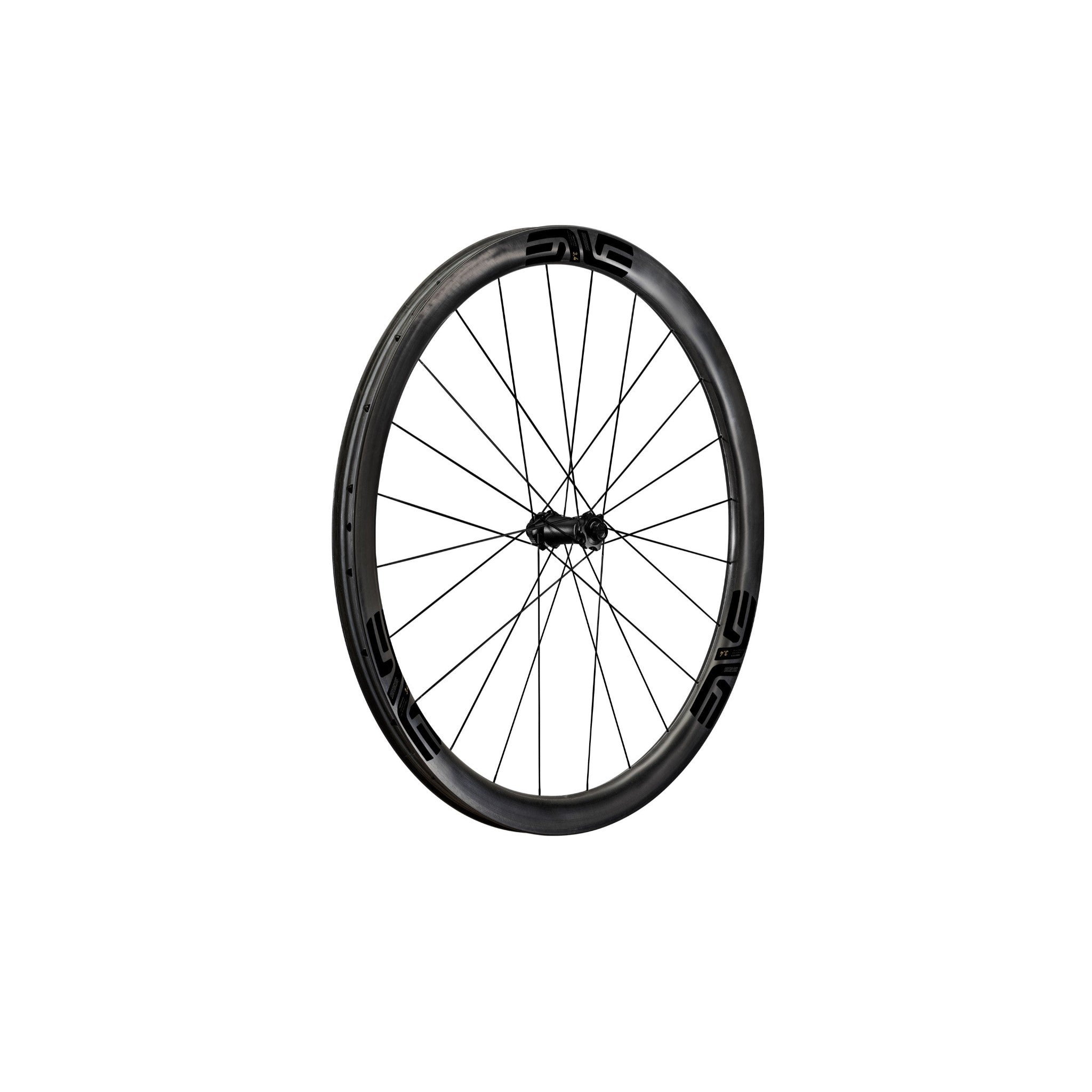 SES 3.4 Carbon Front Wheel Black / 12x100