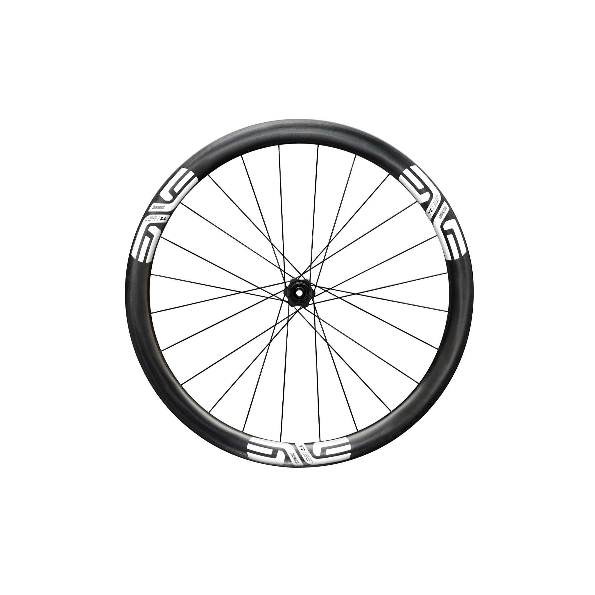 SES 3.4 Carbon Rear Wheel White / Shimano HG