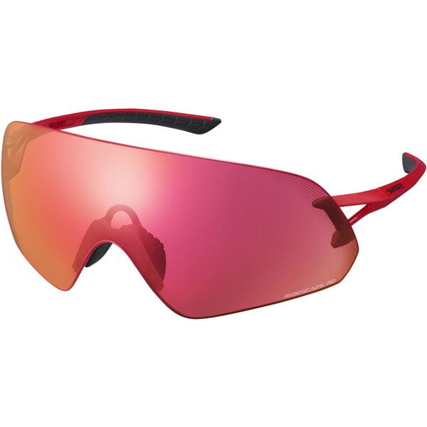 Shimano Clothing Aerolite Panoramic Glasses - RideScape Road Lens Red / One size