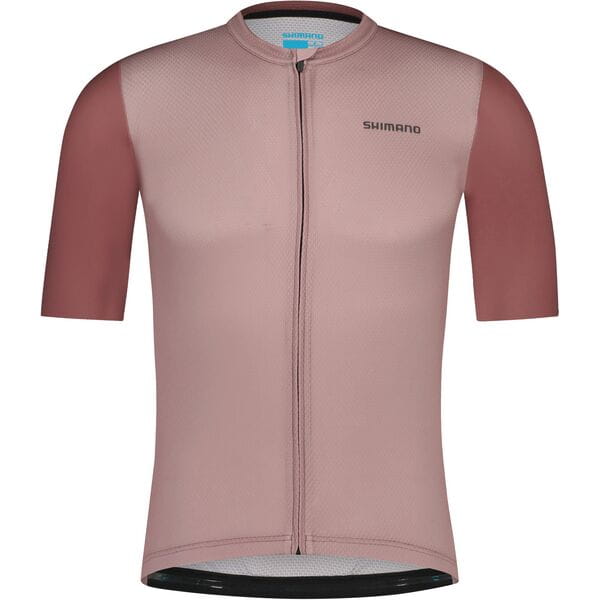 Shimano Clothing Men's Aria Jersey Maroon / Small