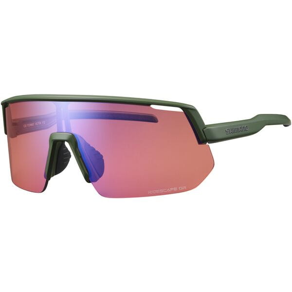 Shimano Clothing Technium Glasses - RideScape Off-Road Lens Olive / One size