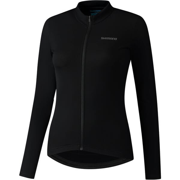 Shimano Clothing Women's Element LS Jersey Black / Small