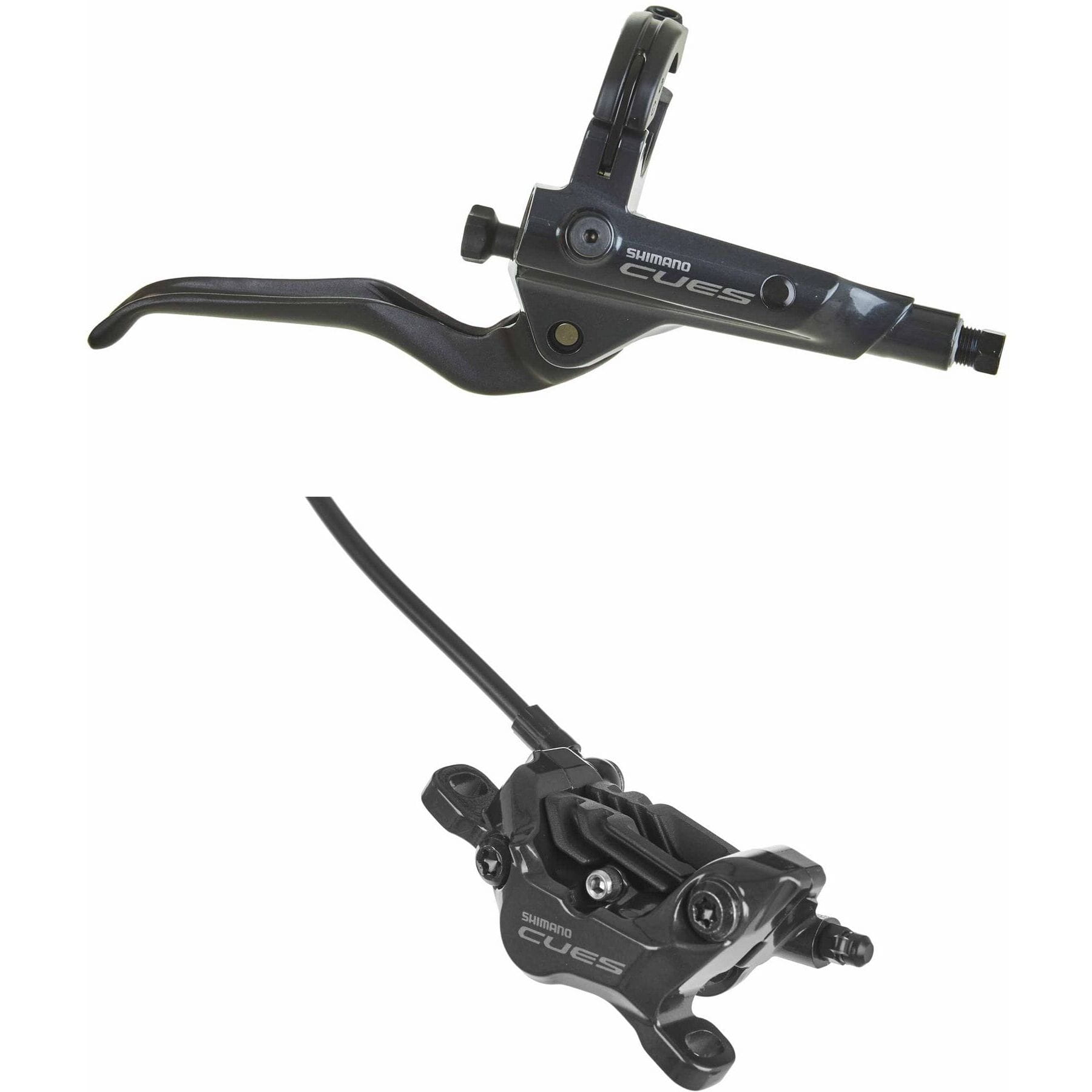 Shimano CUES BR-U8020/BL-U8000 4-Pot Disc Brake Black / Front / Right