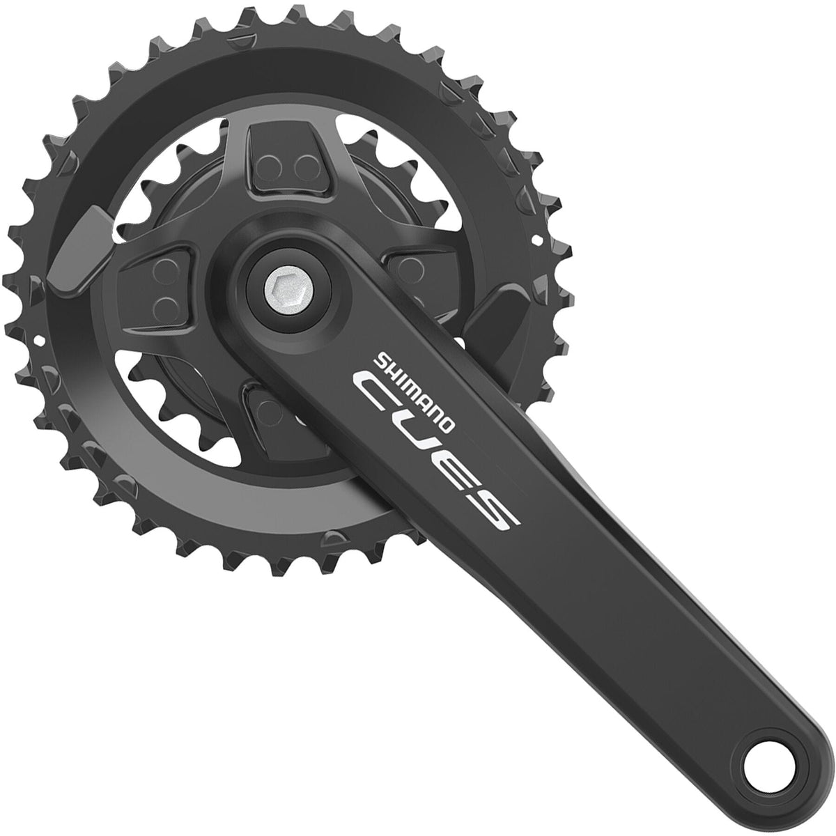 Shimano CUES FC-U4000 Double Chainset 9/10/11-Speed Black / 36 / 22 teeth / 170 mm