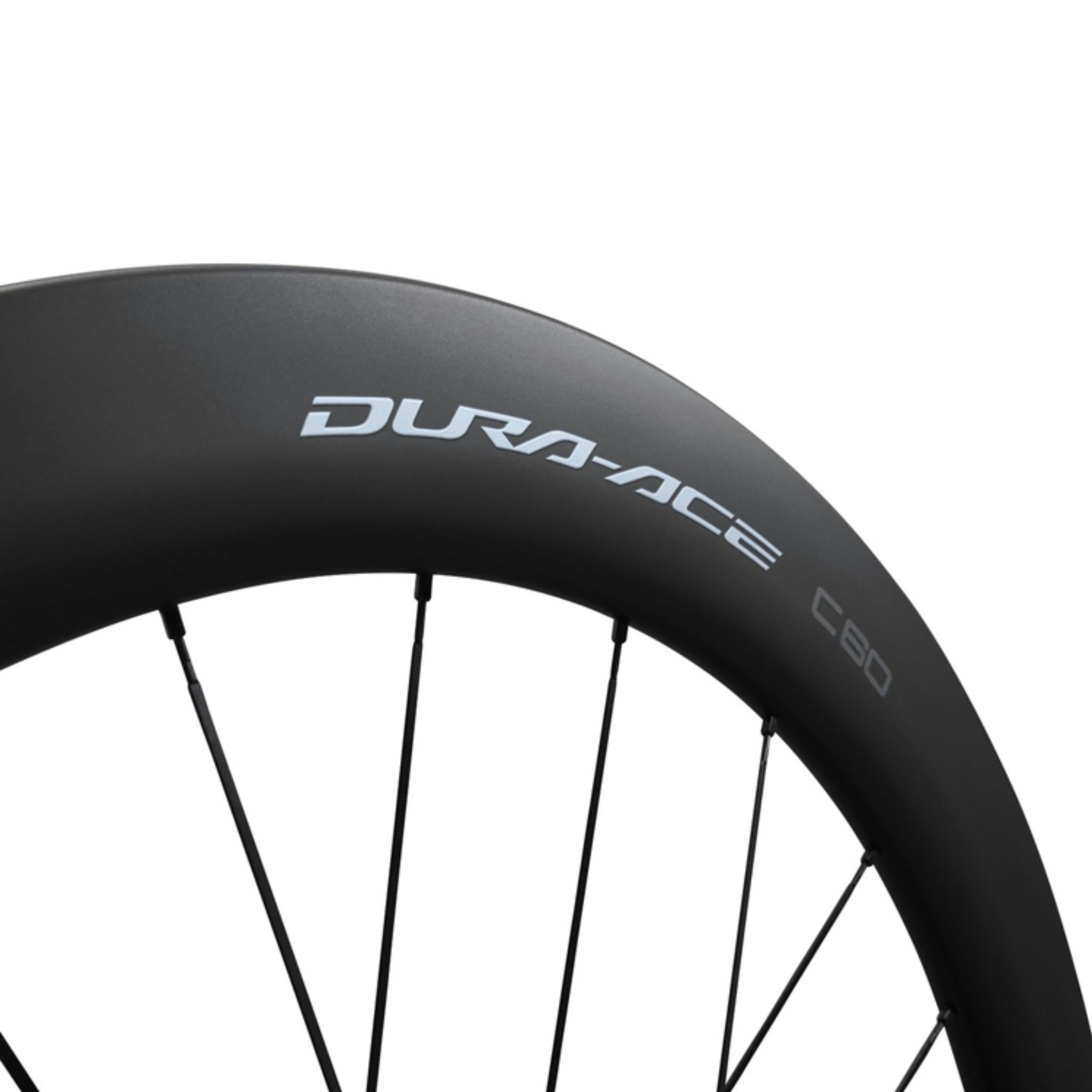 Shimano Dura-Ace WH-R9270-C60-TL Disc Carbon Clincher 60mm Deep Wheels