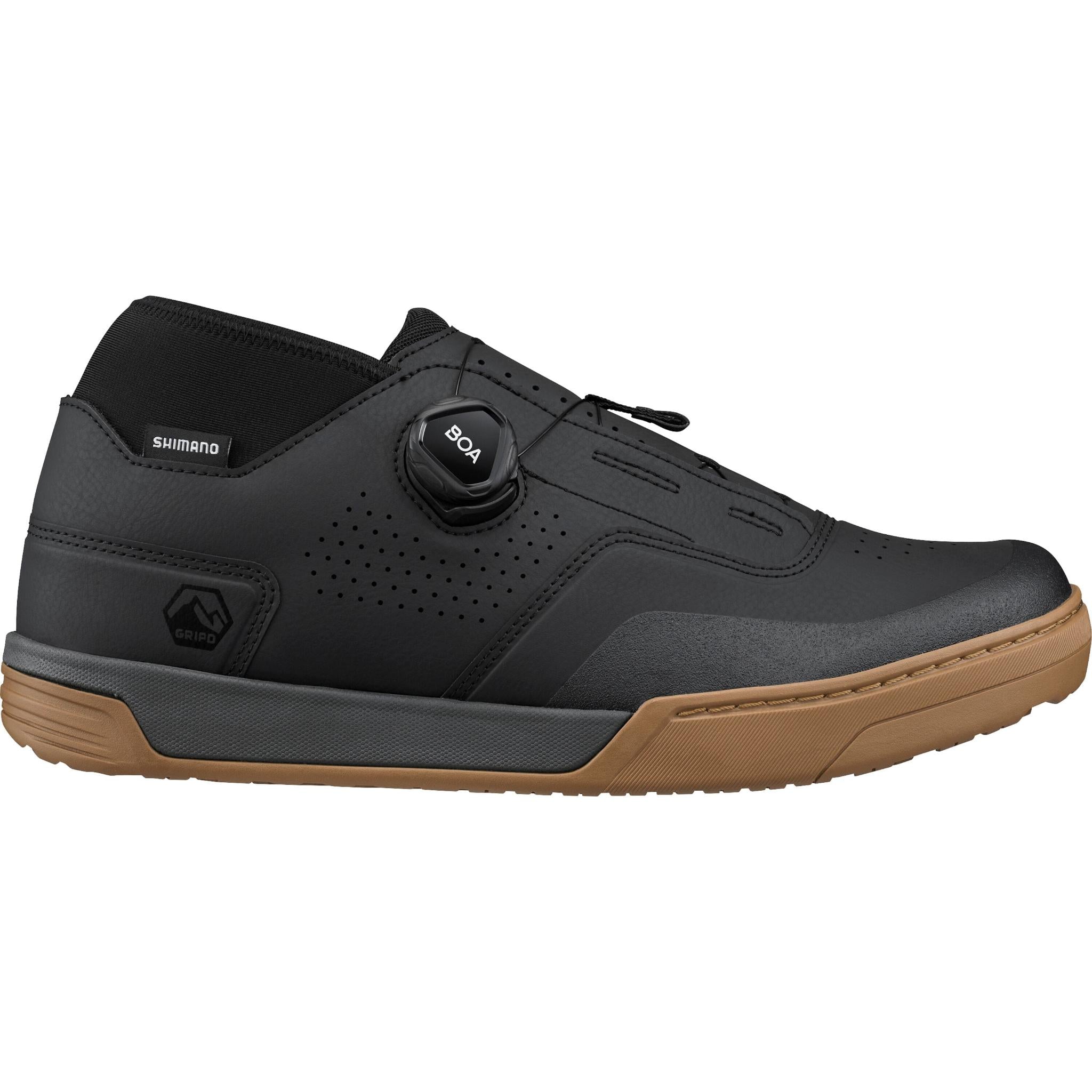 Shimano GF8 (GF800) MTB Shoes Black/Amber / UK 6.5 / EU 40