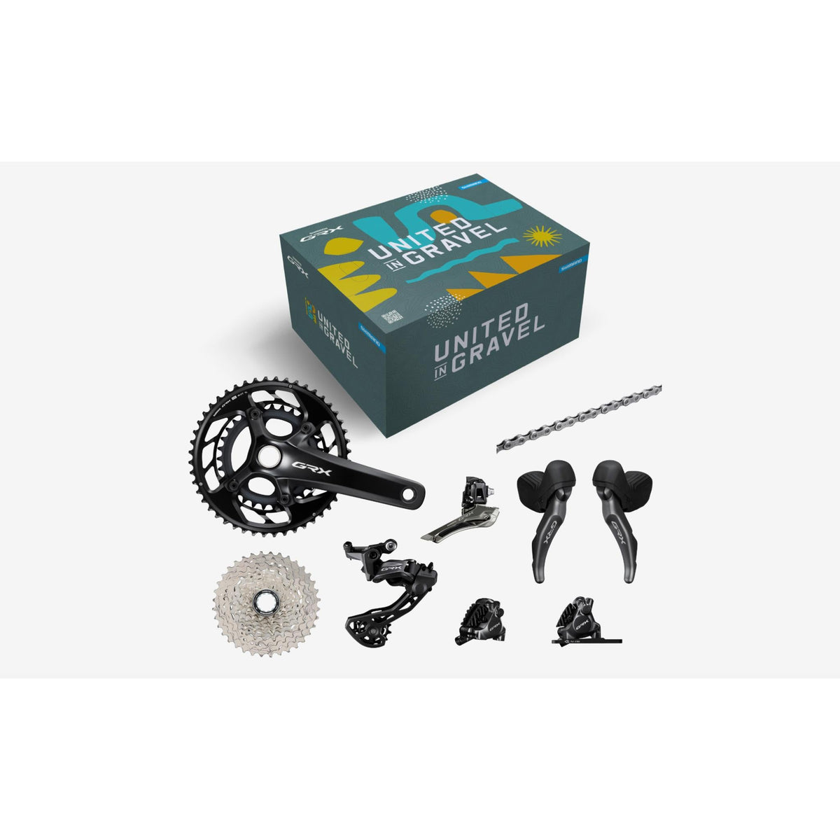 Grx Shimano Sram Apex Shimano GRX 820 12-Speed 2x Groupset Biketart