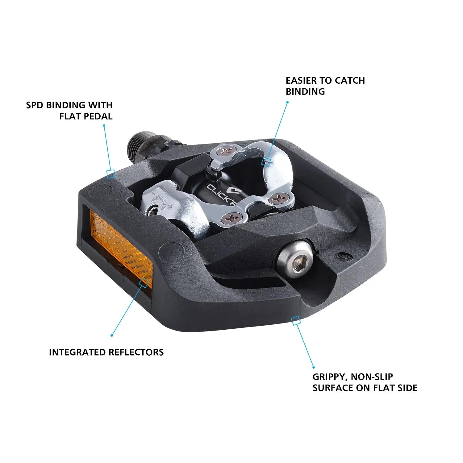 Shimano PD-T421 CLICK'R Pedal Pop Up Mechanism