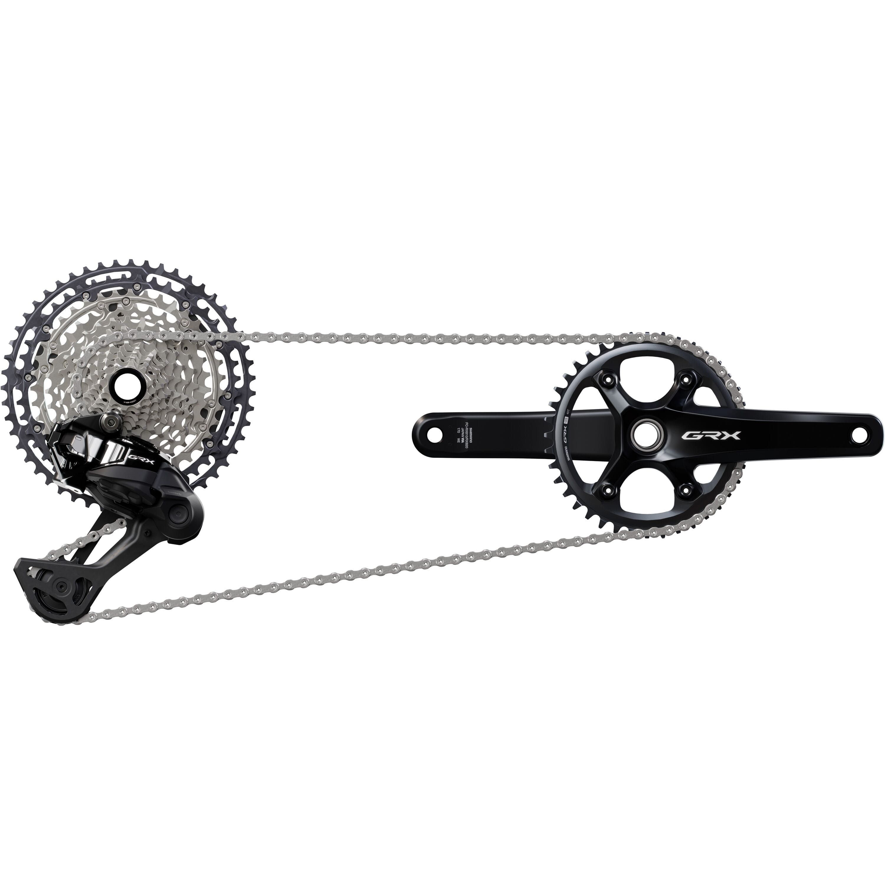 Shimano RD-RX827 GRX Di2 12-Speed Rear Derailleur Shadow ES for 51T Black / SGS Long Cage 51T