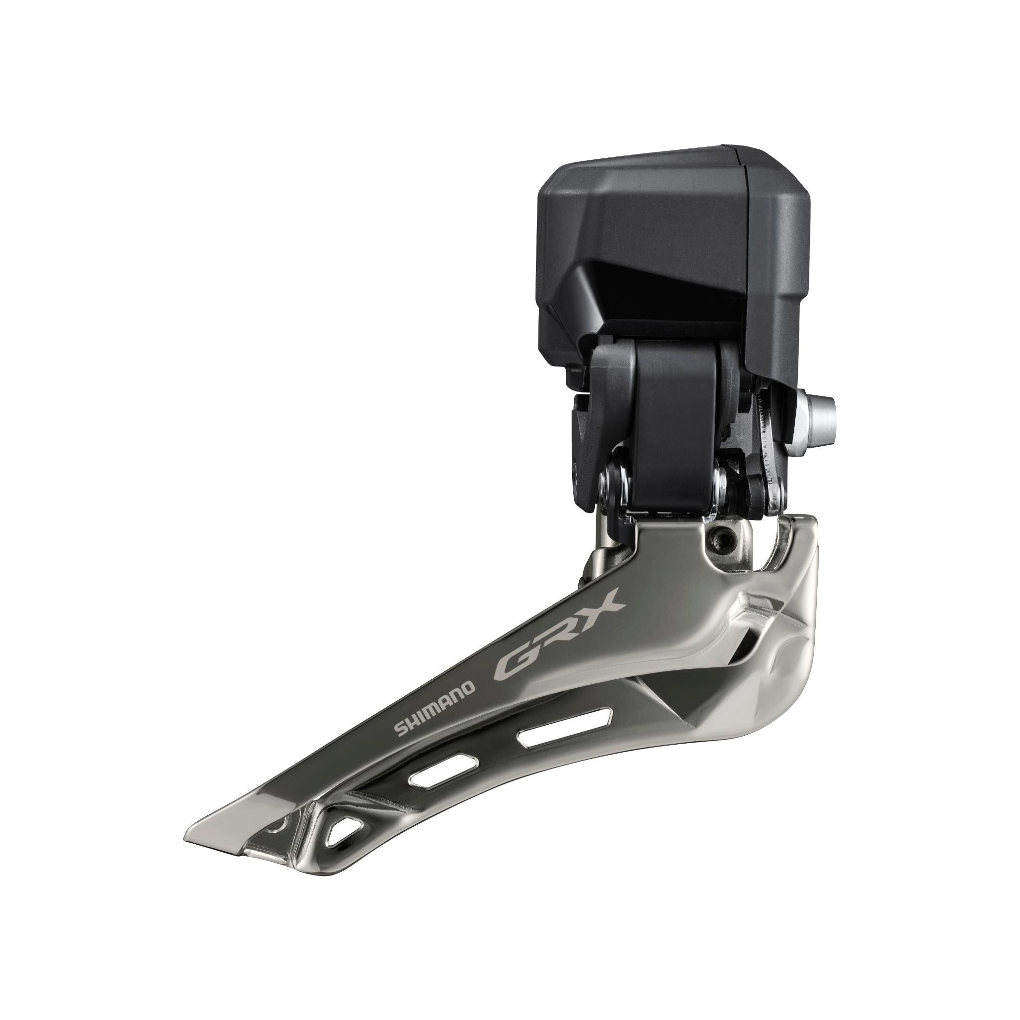 Shimano RX825 GRX 12-Speed Front Derailleur Black / Double - Braze-On