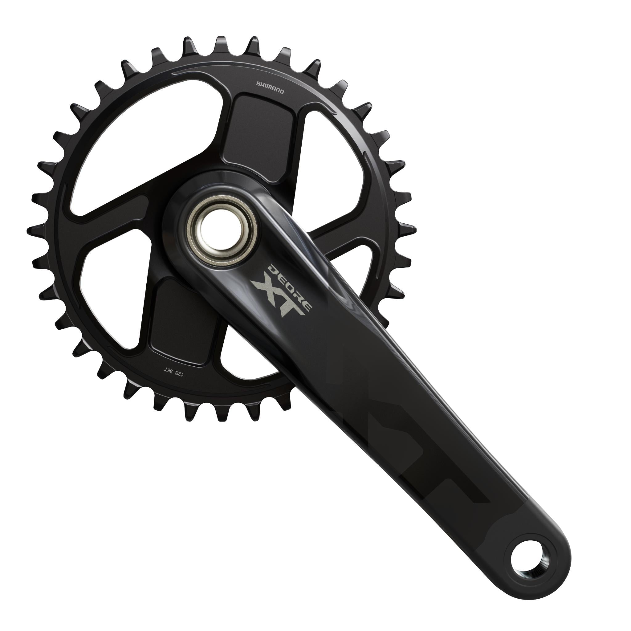 シマノ DEORE XT (crank,BB,RD 12speed) Shimano Deore XT FC-M8100-1 12s Crankset w/ Chainring