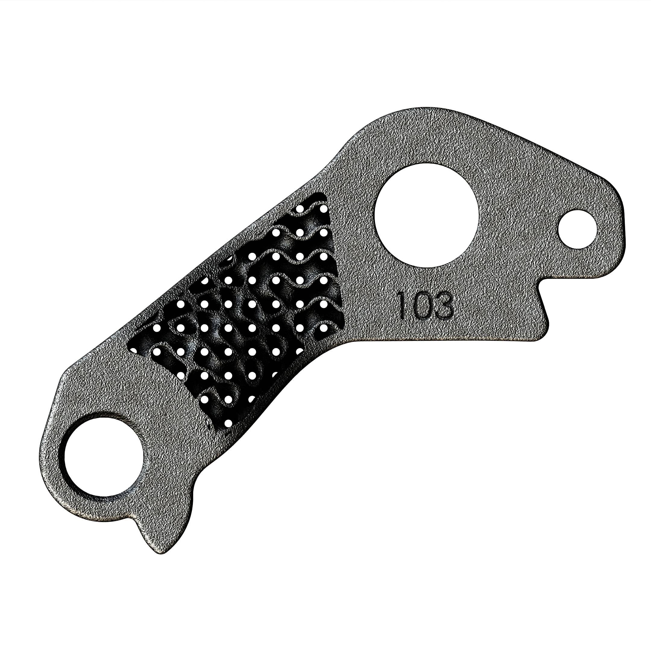 Silca DM Titanium Hanger for Shimano Factor # 103 Shimano