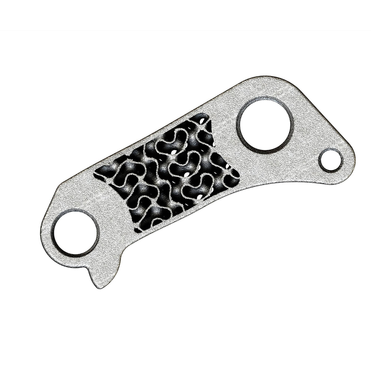 Silca DM Titanium Hanger for Shimano Scott # 106 Shimano