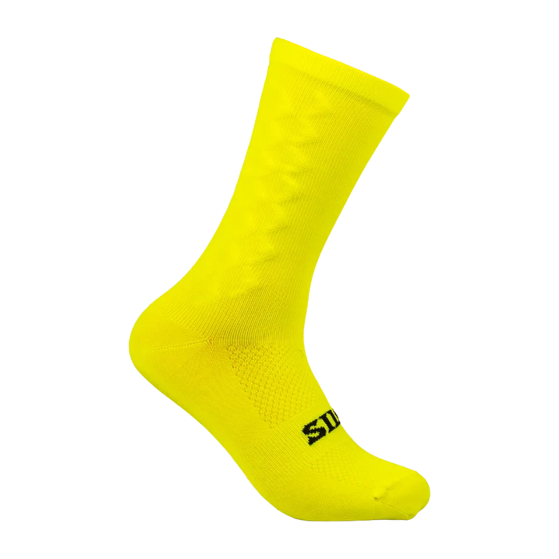 Silca Everyday Aero Tall Sock Yellow / S