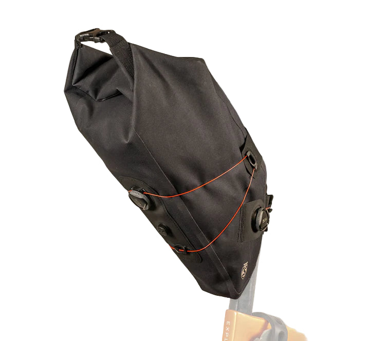 Silca Grinta Roll-Top Adventure Saddle Bag 2L-5L Black