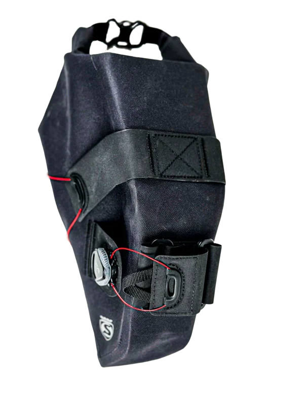 Silca Grinta Roll-Top Adventure Saddle Bag 2L-5L Black