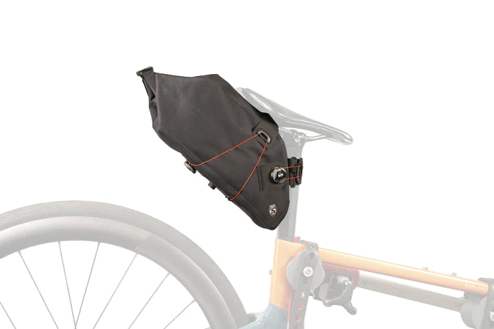 Silca Grinta Roll-Top Adventure Saddle Bag 2L-5L Black