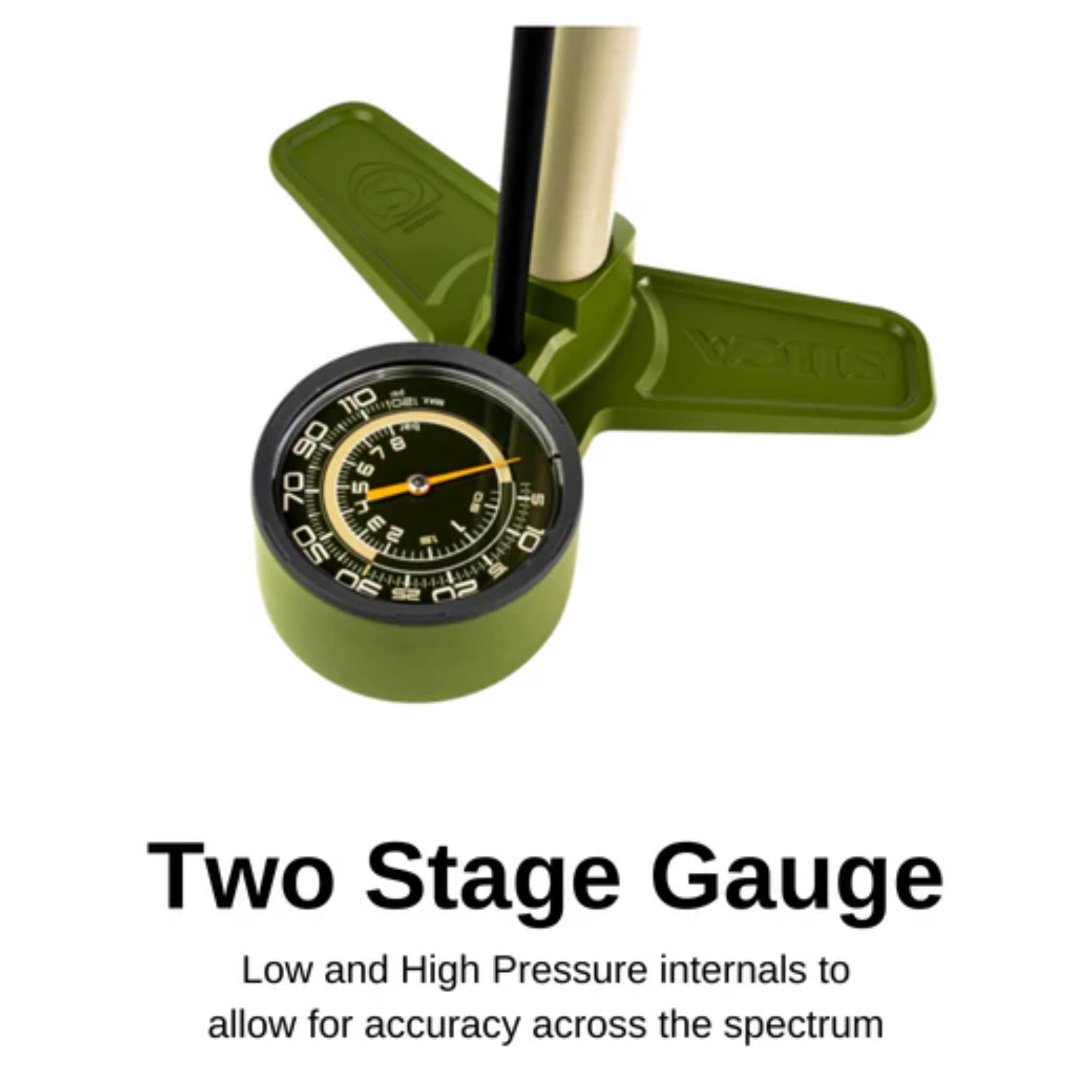 Silca Terra Floor Pump Green