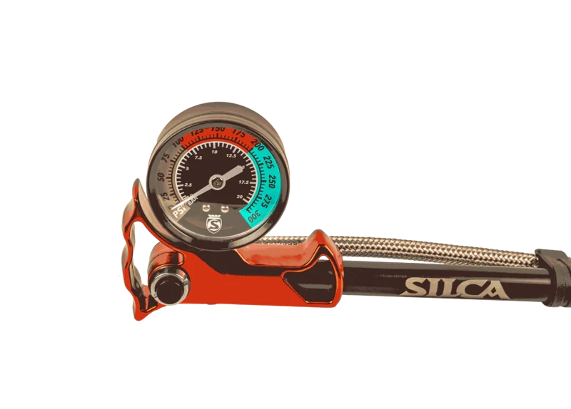 Silca Ultimate Shock Pump Red