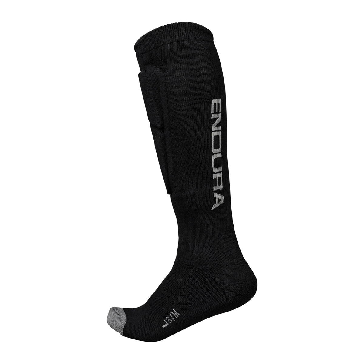 Singletrack Padded Sock Black / S-M