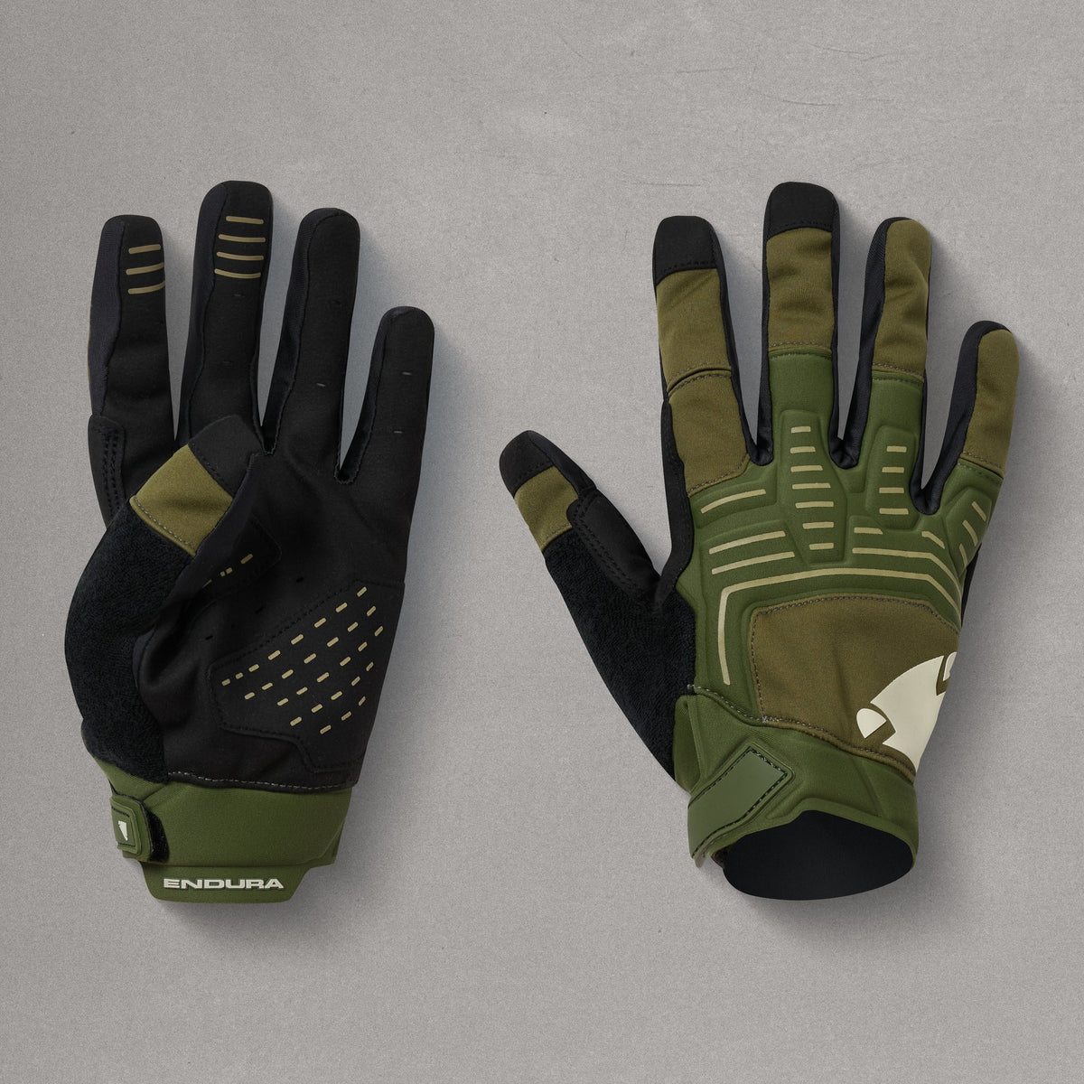 SingleTrack Windproof Glove Moss Green / XS
