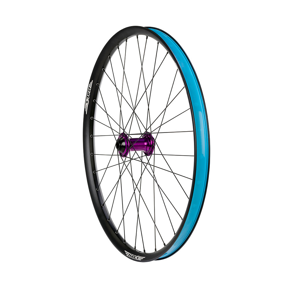 Skelta Dirt Jump 26" Wheel Black/Purple / 26 / Front Wideboy 15 x 100mm