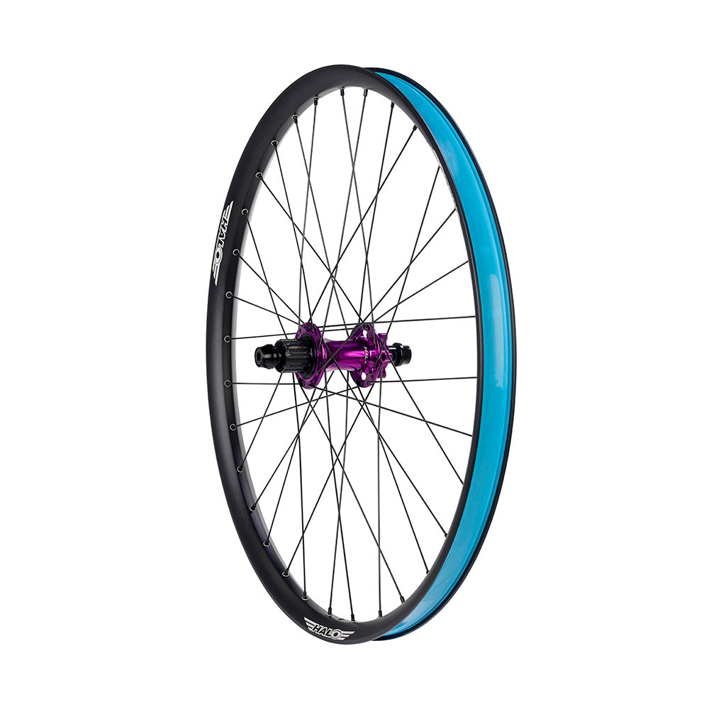 Skelta Dirt Jump 26" Wheel Black/Purple / 26 / Rear Mantradrive 750 SS 135mm