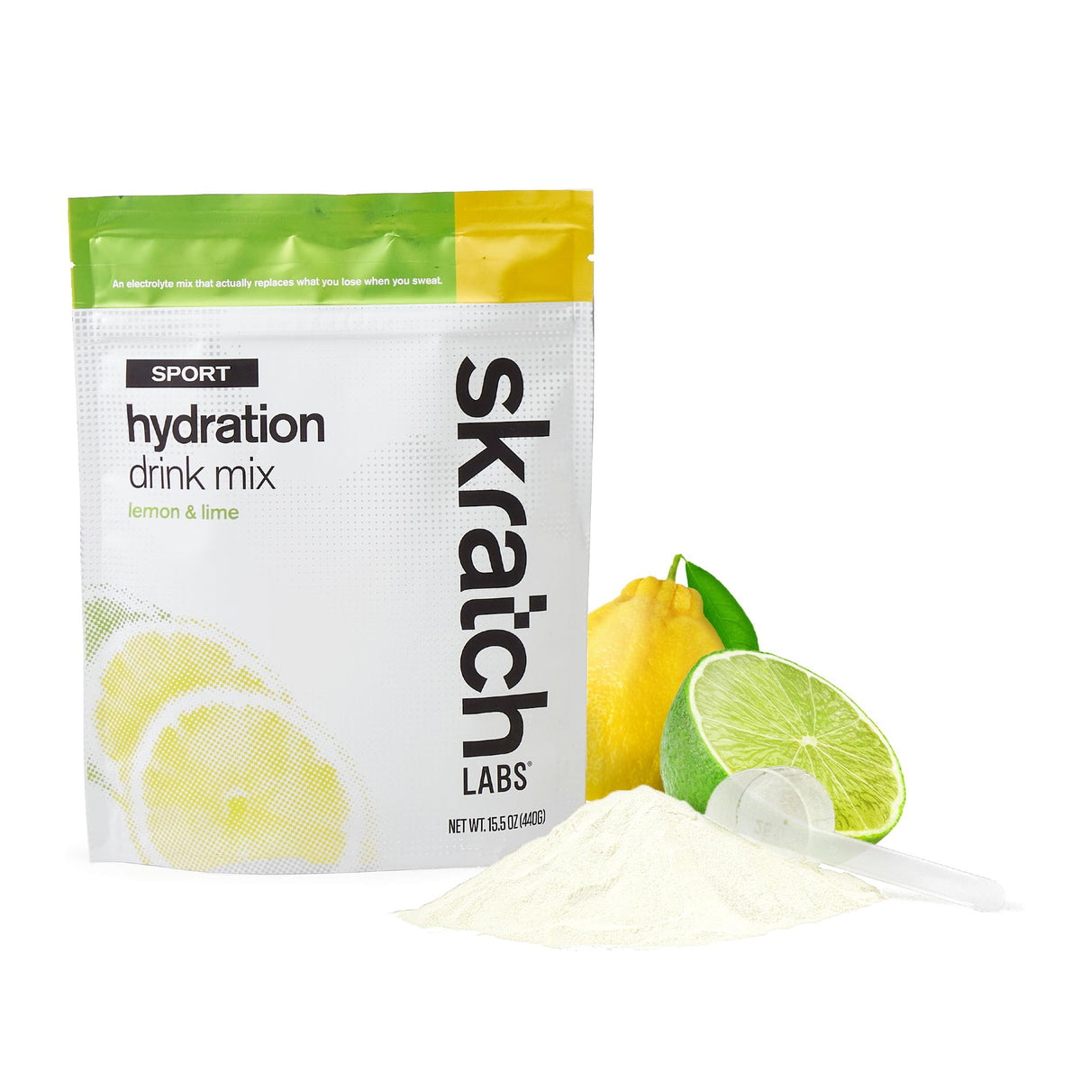 Skratch Labs Sport Hydration Mix Lemon & Lime / 20 Servings / 440g / 1lbs
