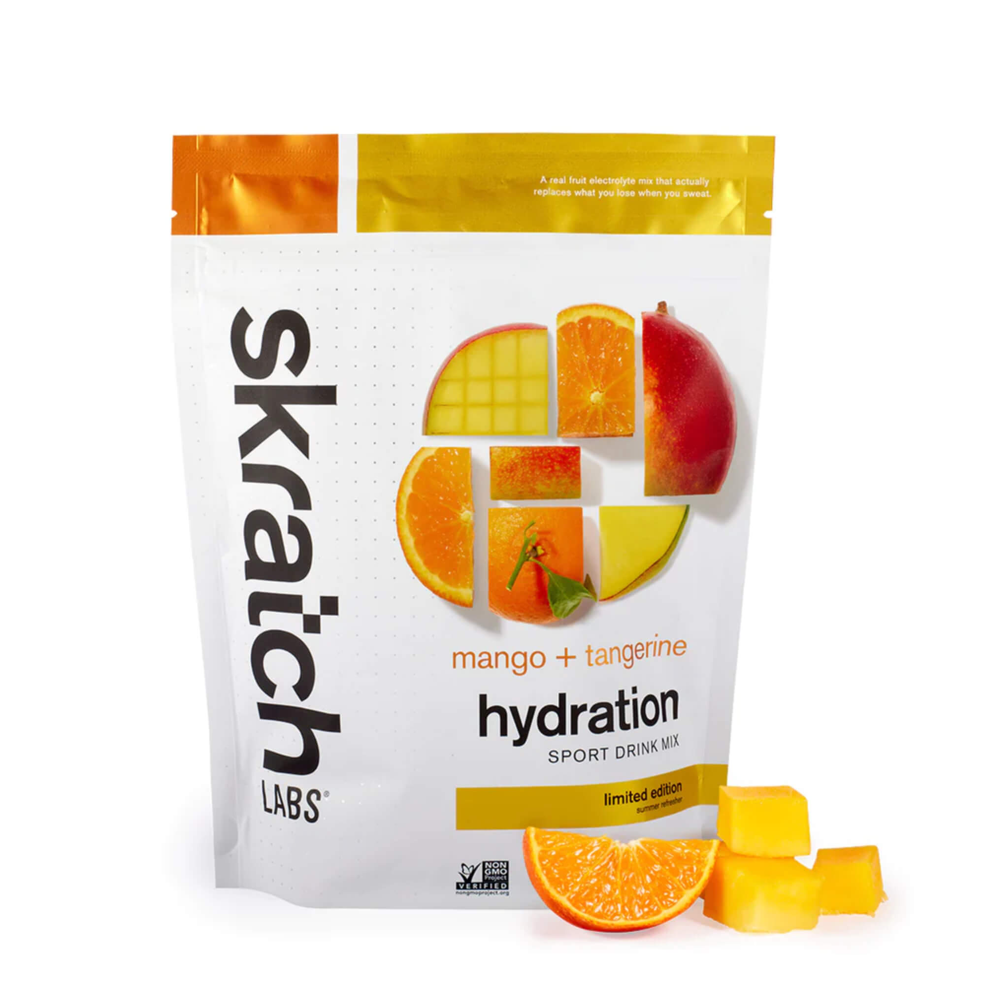 Skratch Labs Sport Hydration Mix Mango & Tangerine / 20 Servings / 440g / 1lbs