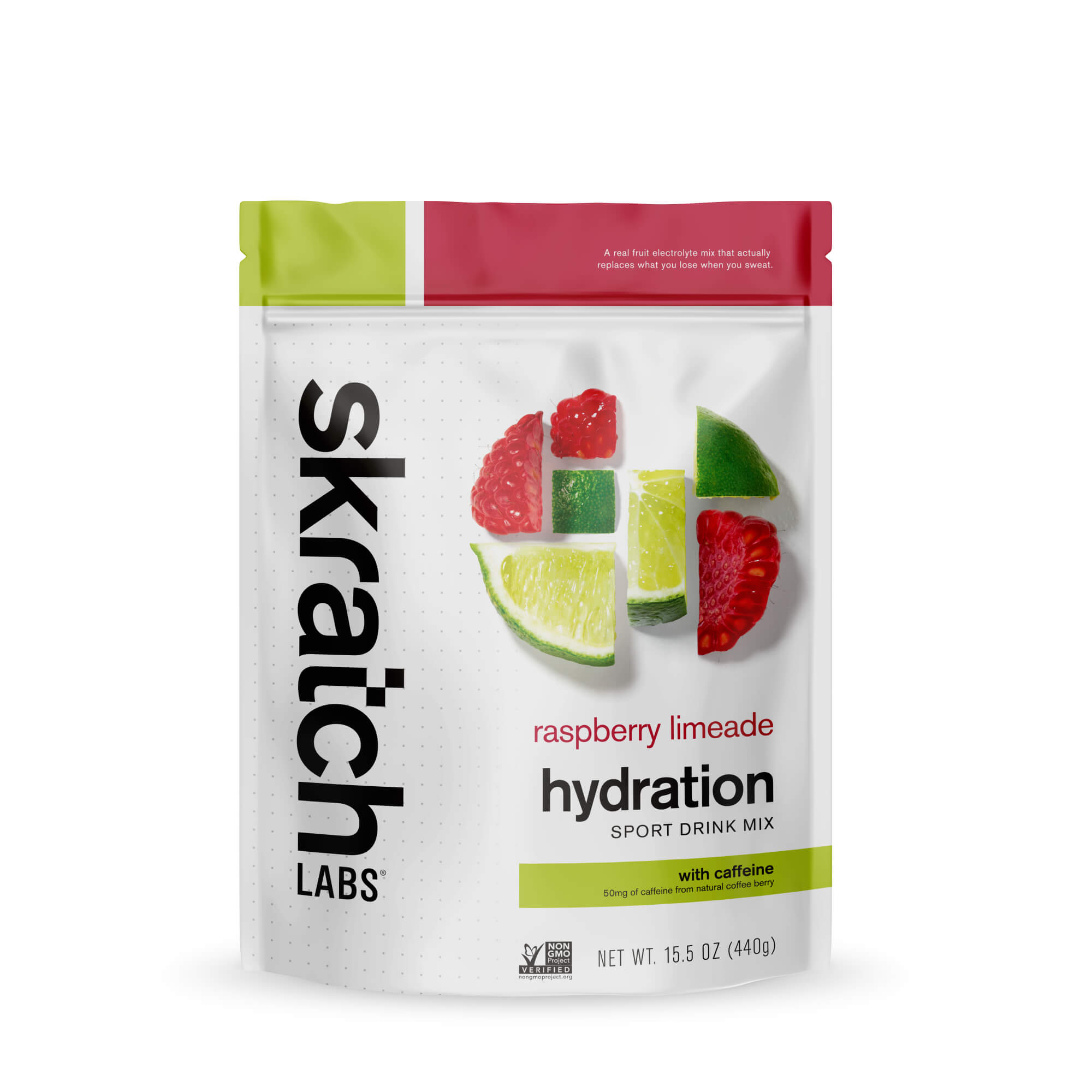 Skratch Labs Sport Hydration Mix Raspberry Limeade / 20 Servings / 440g / 1lbs