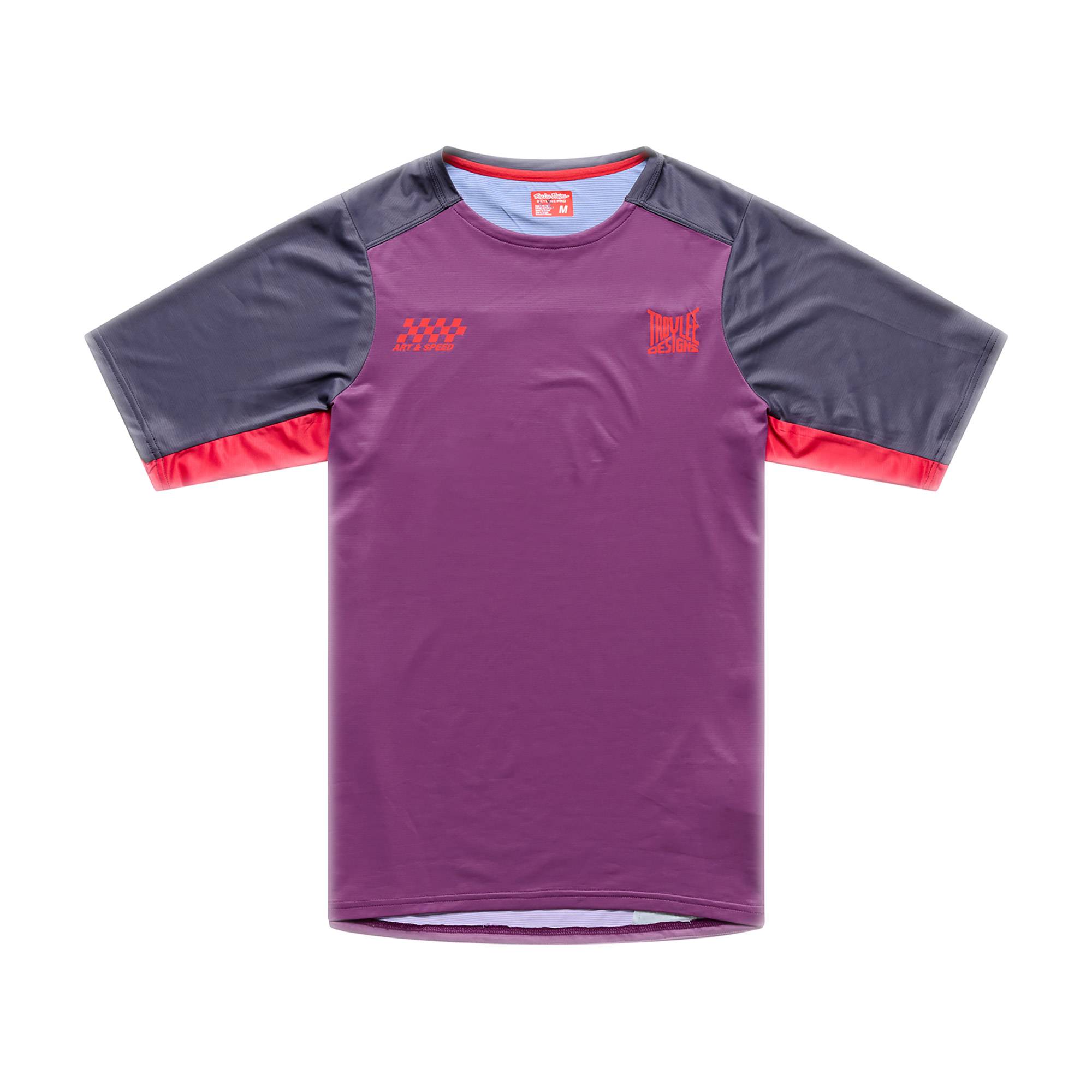 Skyline Pro Short Sleeve Jersey Fangs - Sangria / S