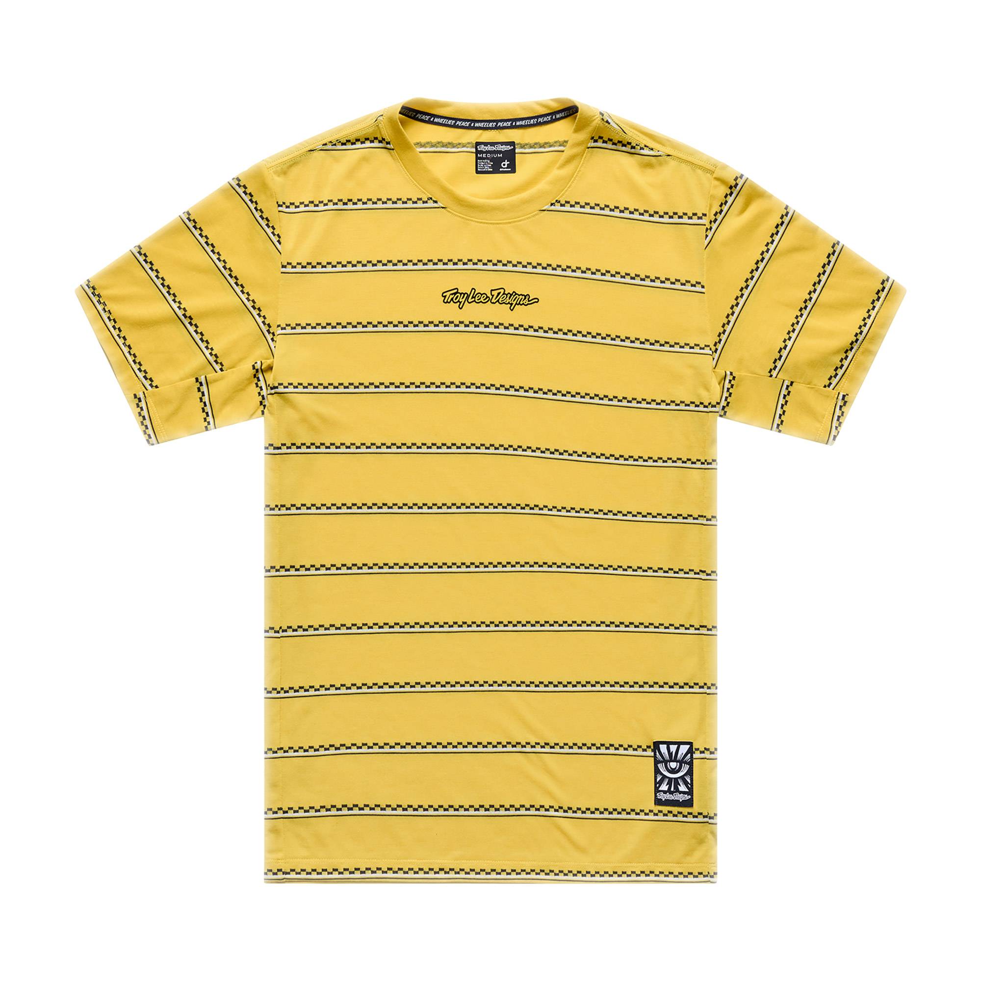 Skyline Ride Short Sleeve Tee Checked Out - Butter / S