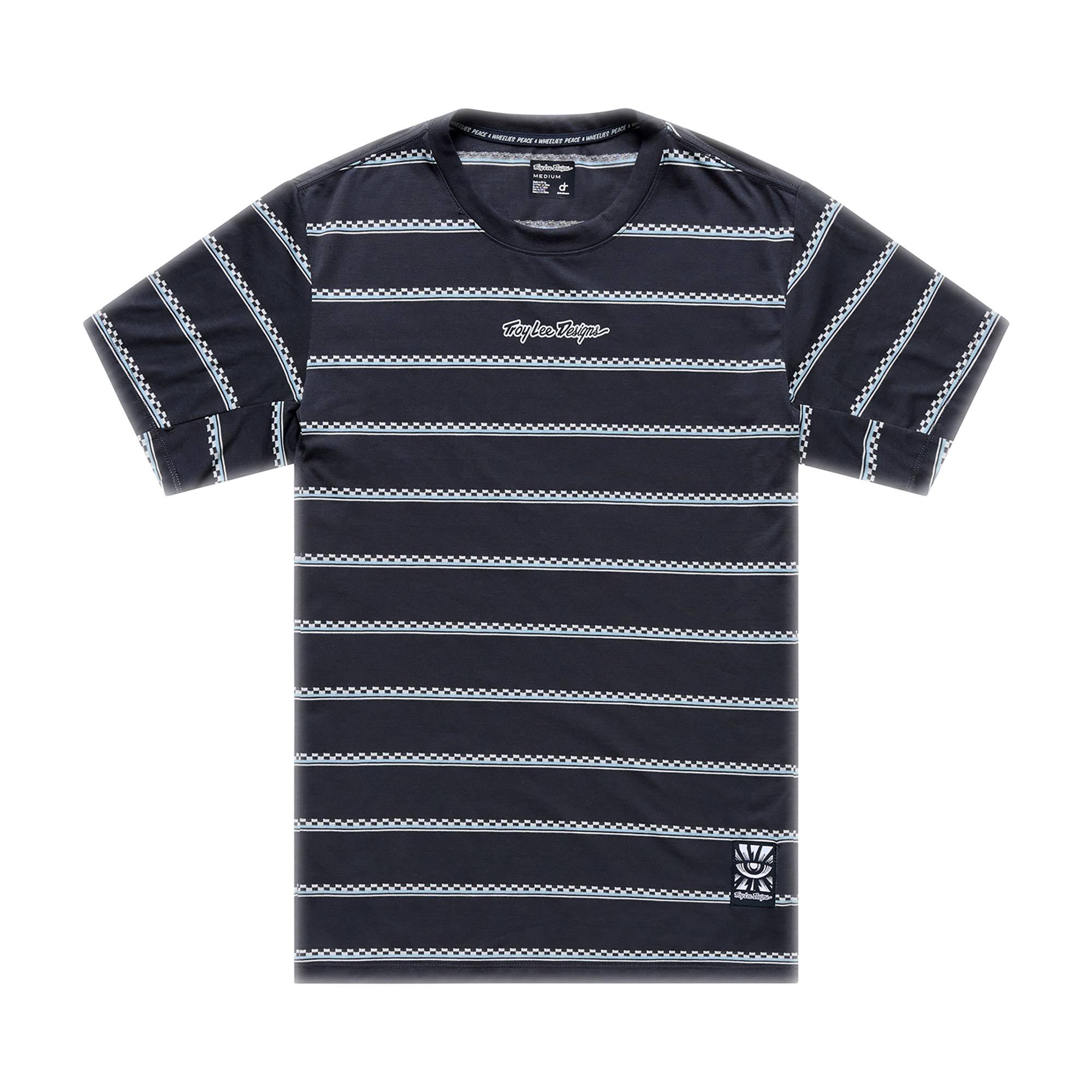 Skyline Ride Short Sleeve Tee Checked Out - Carbon / S