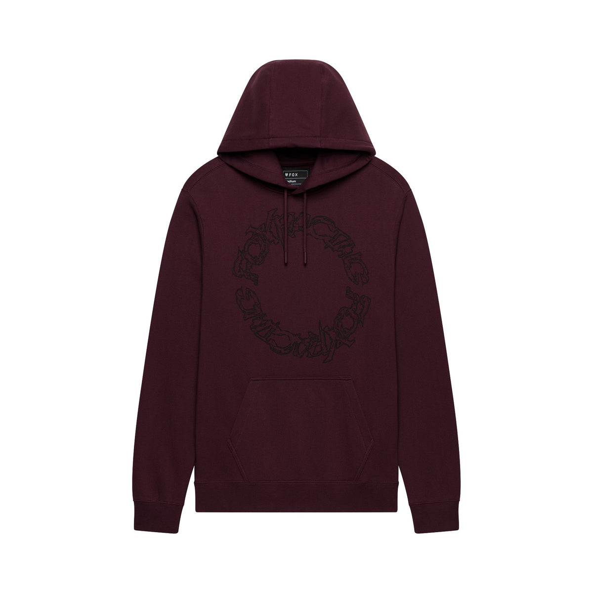 Slowburn Fleece PO Dark Maroon / S