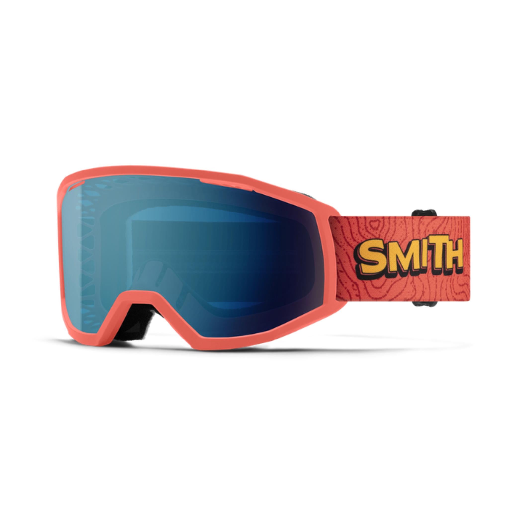 Smith Loam S Goggles Blaze / Blue Mirror AF