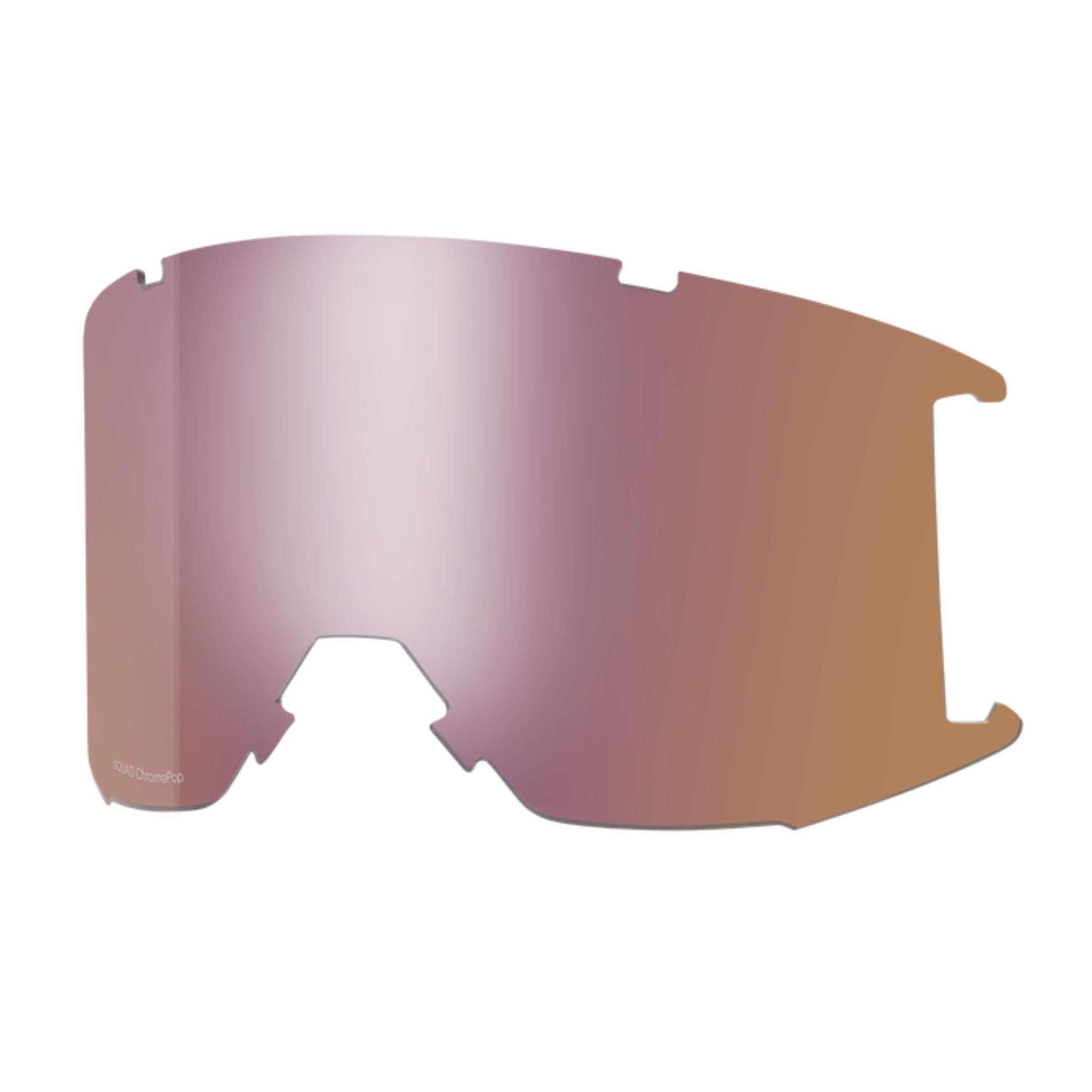 Smith Squad Goggles Replacement Lens Chromapop Everyday Rose