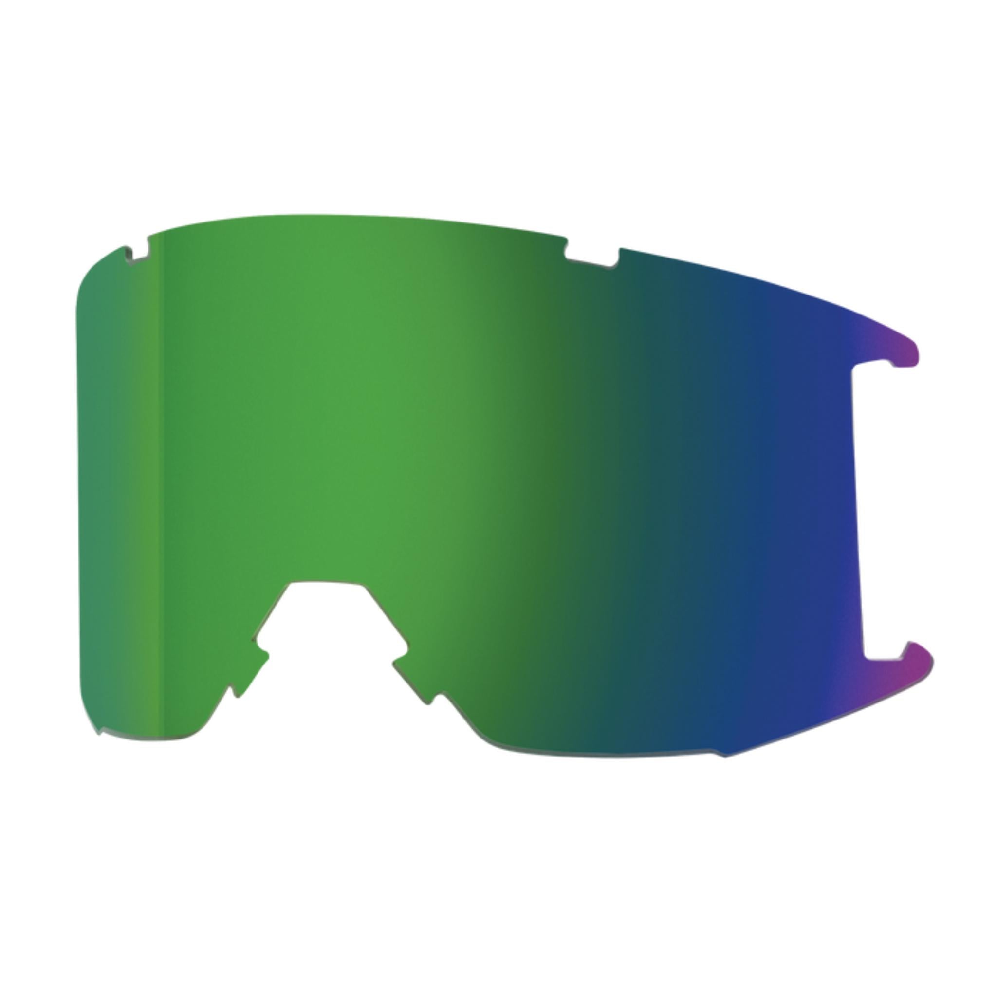 Smith Squad Goggles Replacement Lens Chromapop Sun Green Mirror