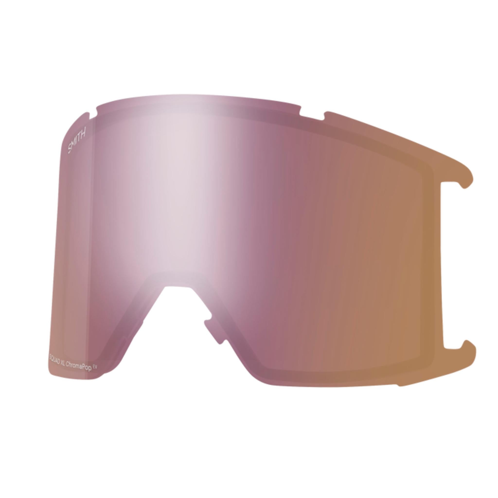 Smith Squad XL Goggles Replacement Lens Chromapop Everyday Rose