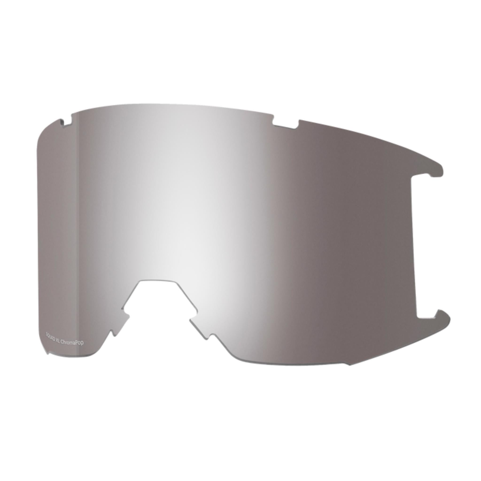 Smith Squad XL Goggles Replacement Lens Chromapop Sun Platinum Mirror