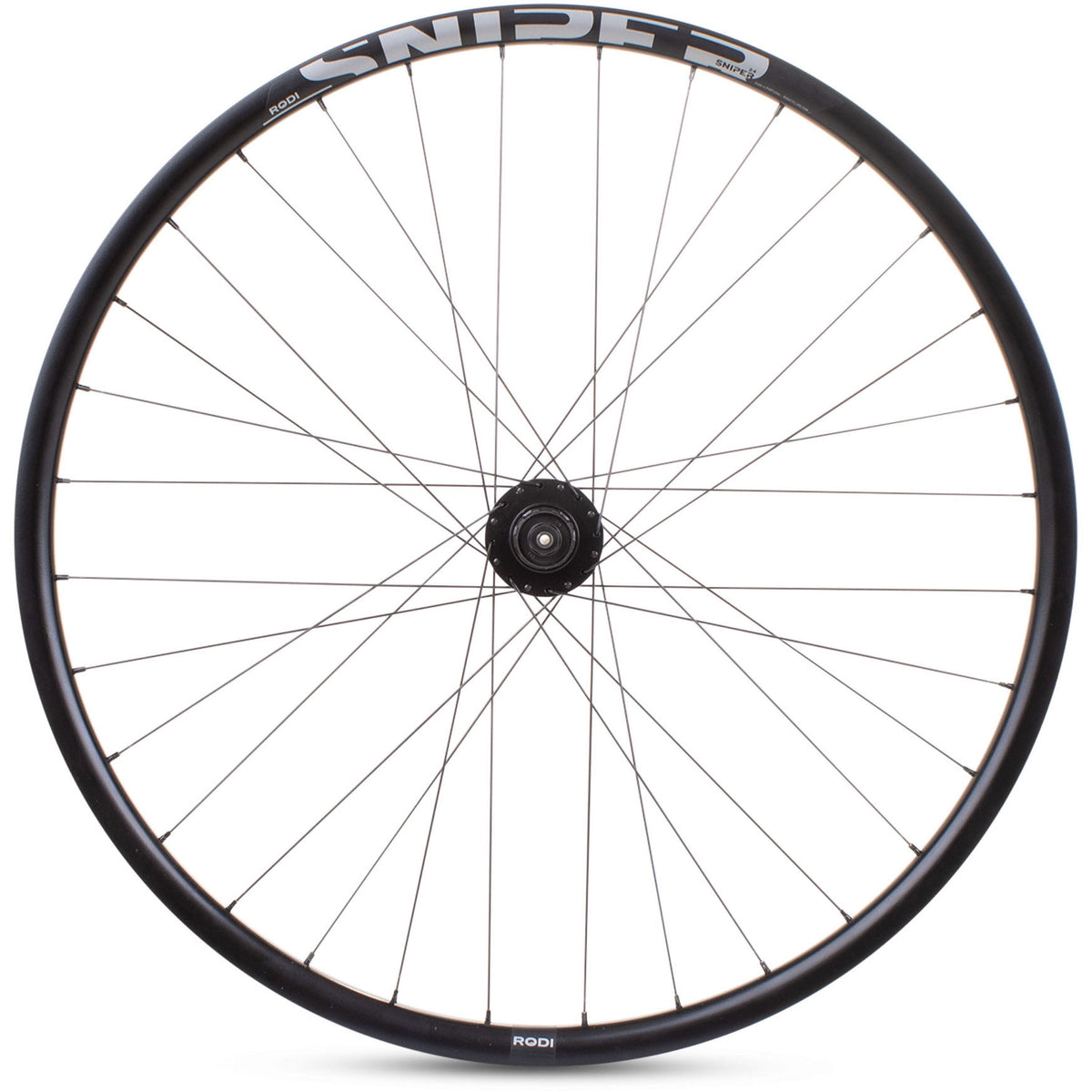Sniper Gravel Rear Wheel - Shimano QC400 Hub, 700c Black / 700c