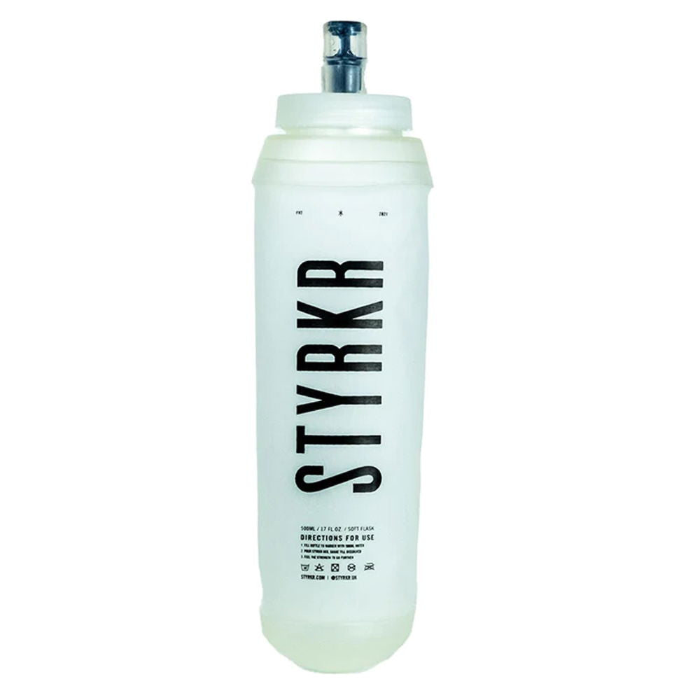 Soft Water Bottle Running Flask 500ml Clear / 500ml
