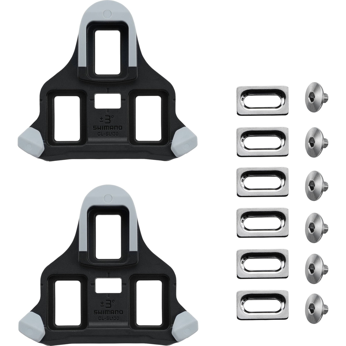 SPD-SLR Road Cleats Grey Wide Adjust / One Size