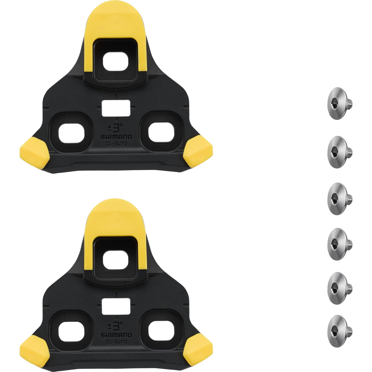 SPD-SLR Road Cleats Yellow 6° / One Size