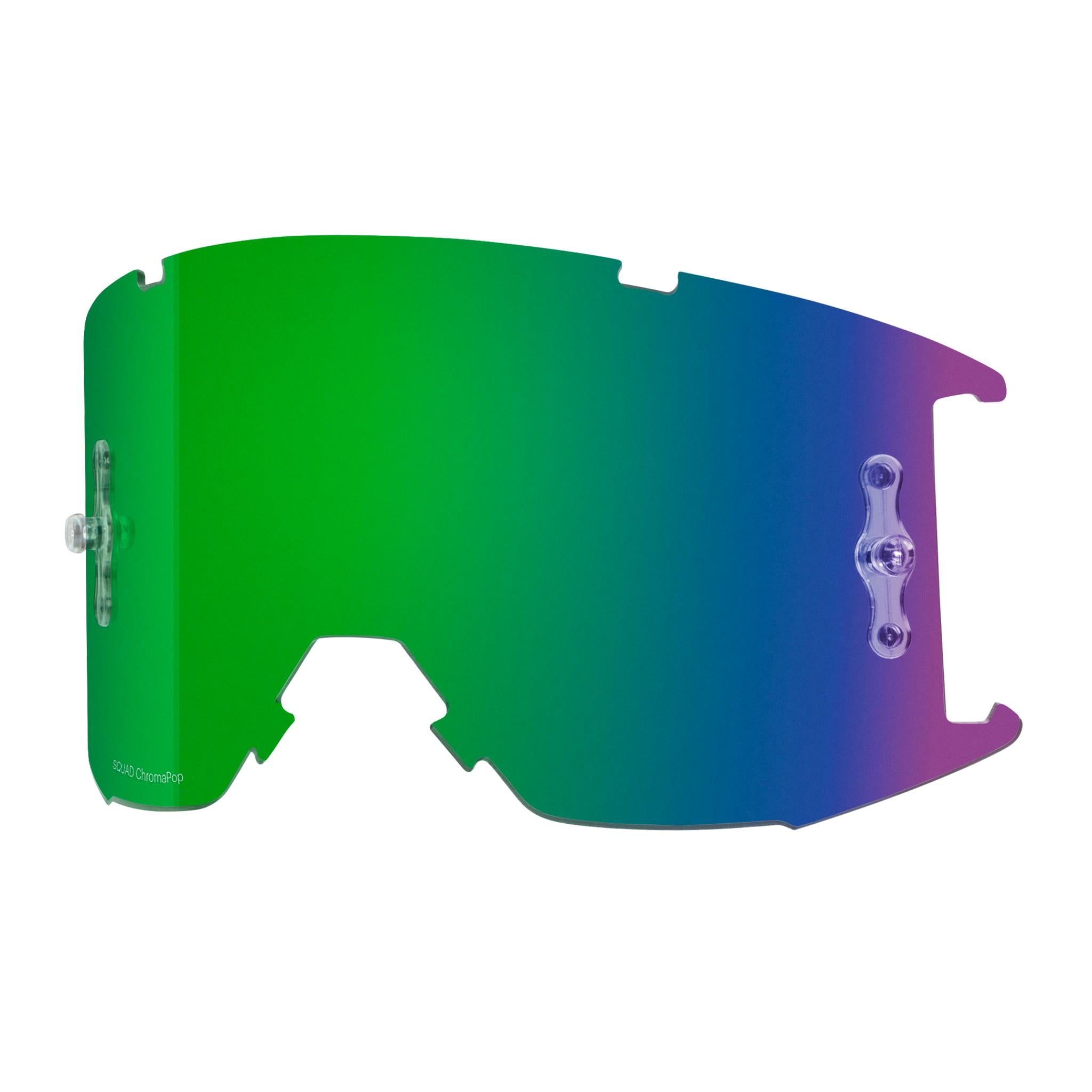 Squad MTB Goggles Replacement Lens Chromapop Everyday Green Mirror