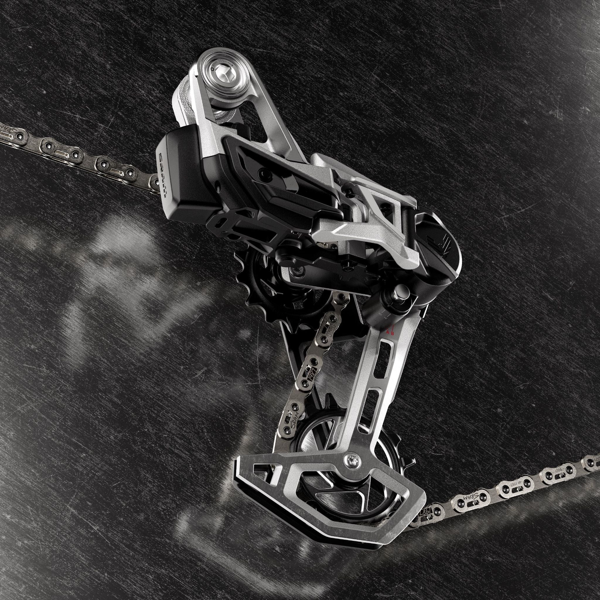 SRAM 1987 T-Type Eagle AXS Groupset Silver