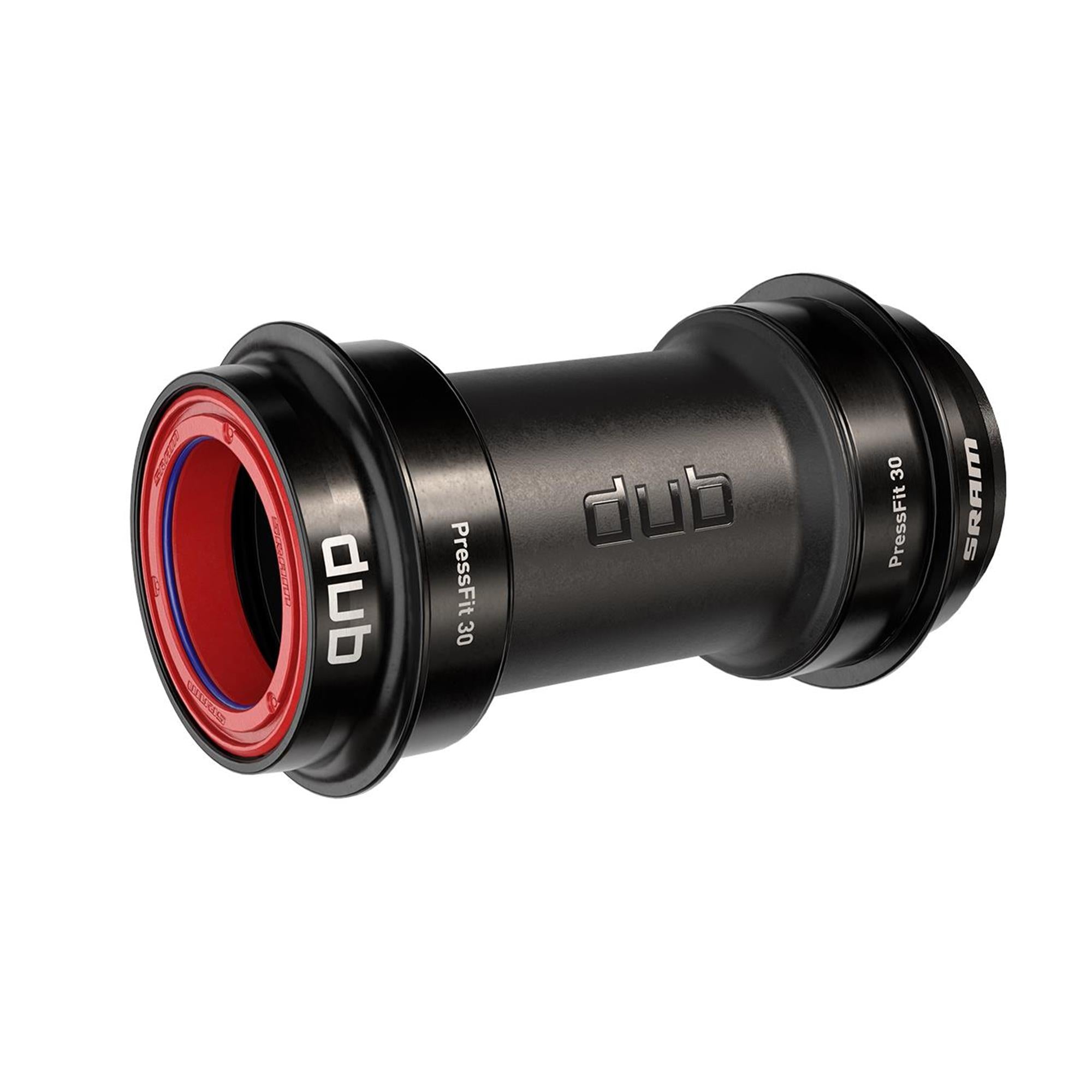 SRAM DUB Pressfit 30 Road Wide Bottom Bracket PF30 68/73mm Black / 68/73mm