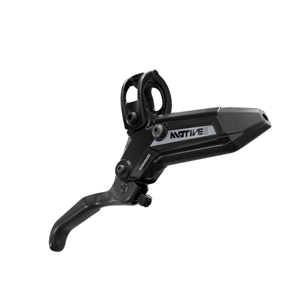 SRAM Motive Silver Disc Brake Lever Gloss Black