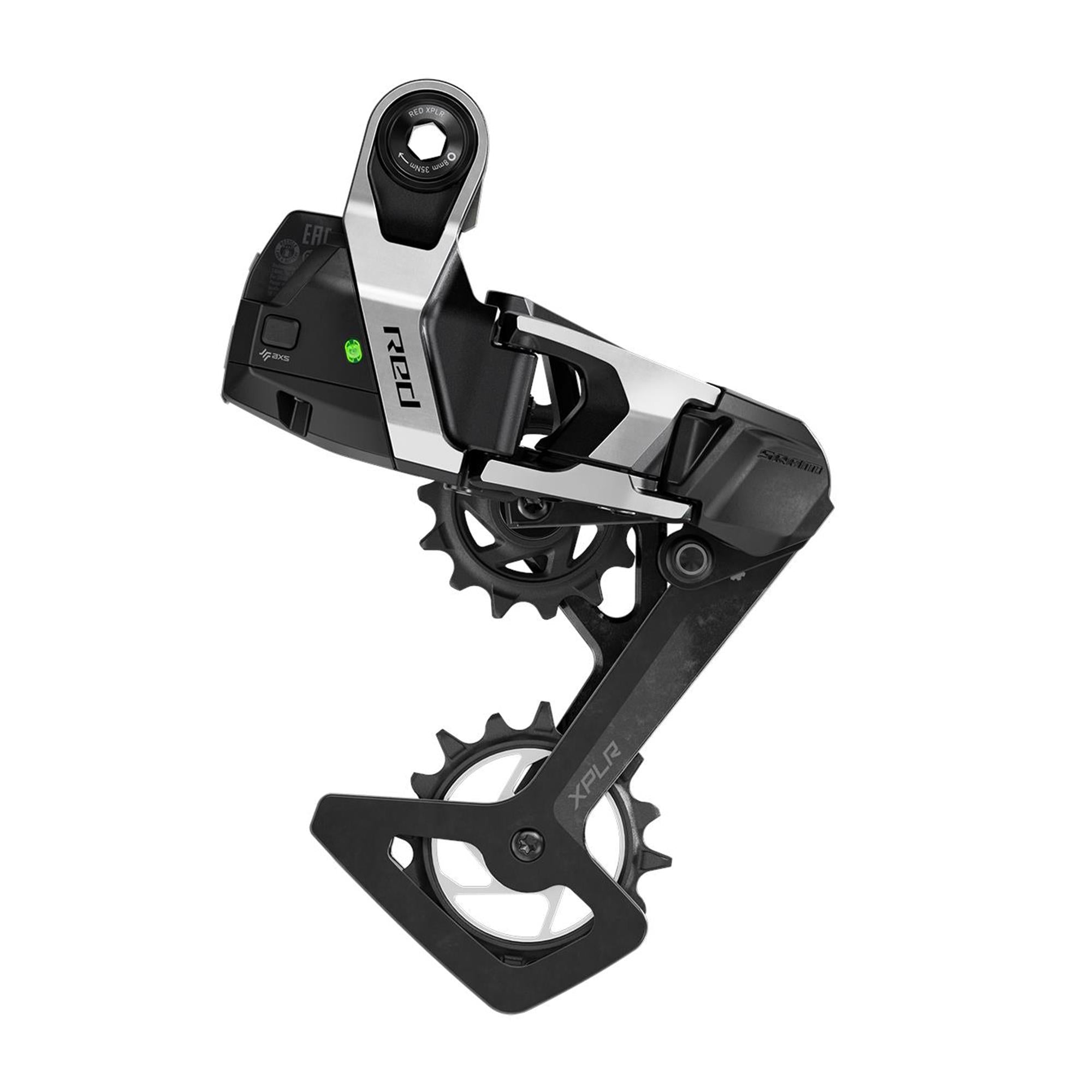 SRAM RED XLPR AXS 13-Speed Rear Derailleur Silver / 13-Speed / 46T Max